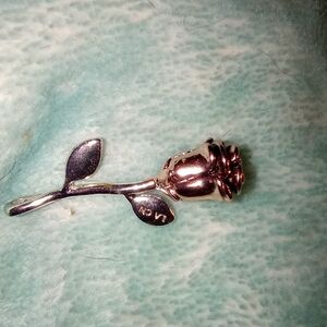 Gold plated rose gold and yellow gold pendant